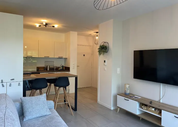T2 Proche Plages Et Commerces Avec Terrasse A Vieux-boucau - Fr-1-239-1072 Вьё-Боко-ле-Бен