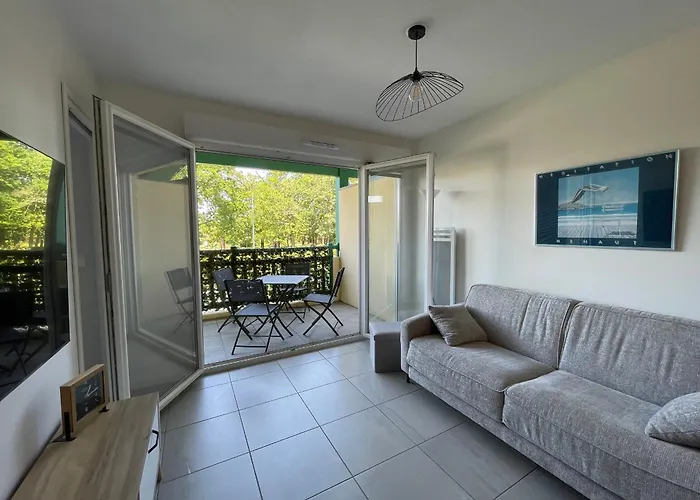 Апартаменты T2 Proche Plages Et Commerces Avec Terrasse A Vieux-boucau - Fr-1-239-1072