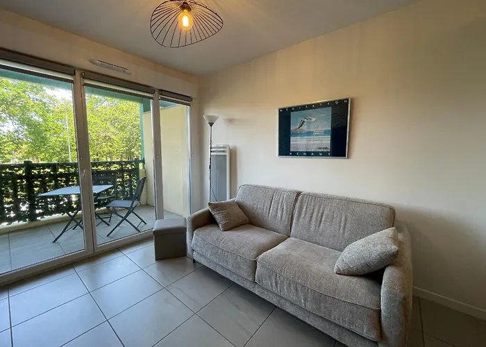 T2 Proche Plages Et Commerces Avec Terrasse A Vieux-boucau - Fr-1-239-1072 Апартаменты *