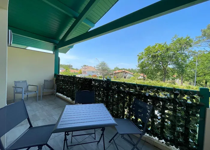 Апартаменты T2 Proche Plages Et Commerces Avec Terrasse A Vieux-boucau - Fr-1-239-1072